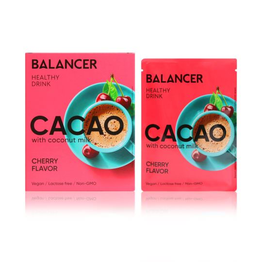 Какао Balancer на кокосовом молоке со вкусом Вишня